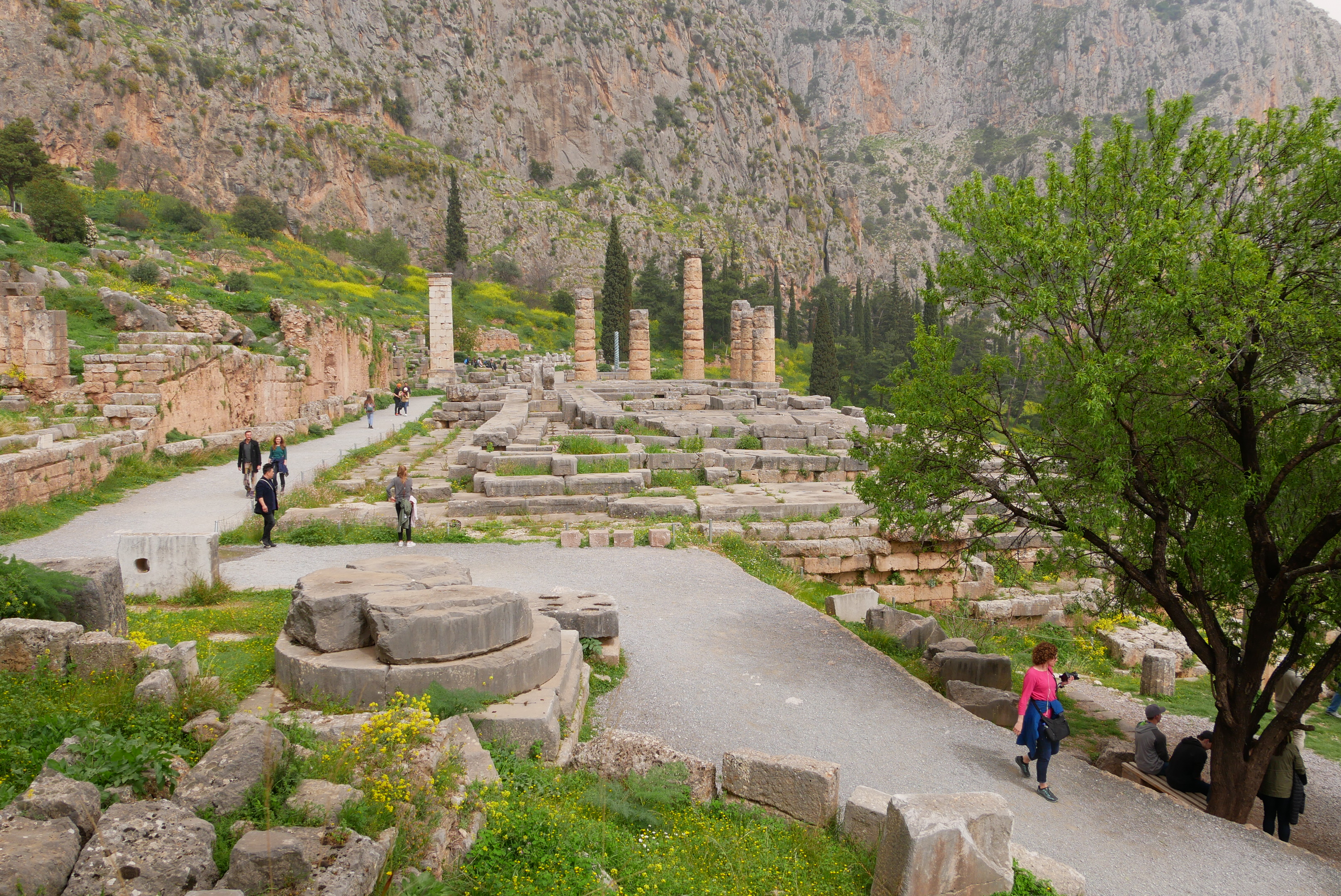 Delphi-archeologische ruimte